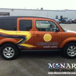 Monarch Vehicle Color Logo Graphics