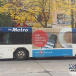 Monarch Metro Bus Transit Wrap Graphic