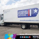 General Purpose Movers Box Truck Graphics