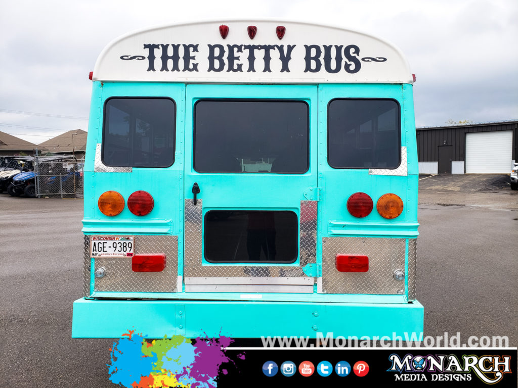 Betty Bus Vinyl Graphics