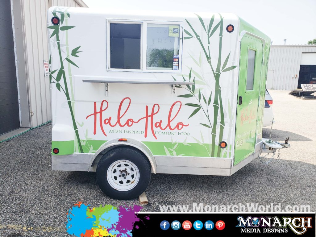 Halo Halo Food Cart Wrap