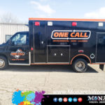 Onecall Ambulance Color Change Full Wrap Vinyl Graphics