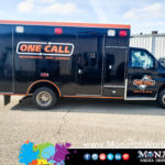 Onecall Ambulance Color Change Full Wrap Vinyl Graphics