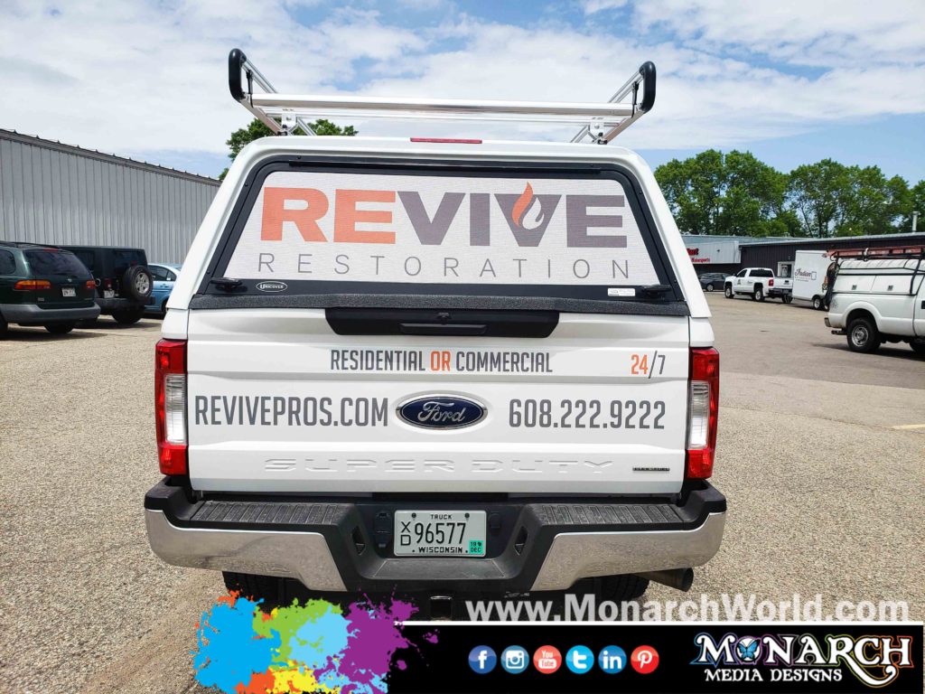 Revive Ford Truck Partial Wrap
