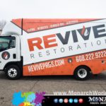 Revive Restoration Npr Van Box Truck Wrap
