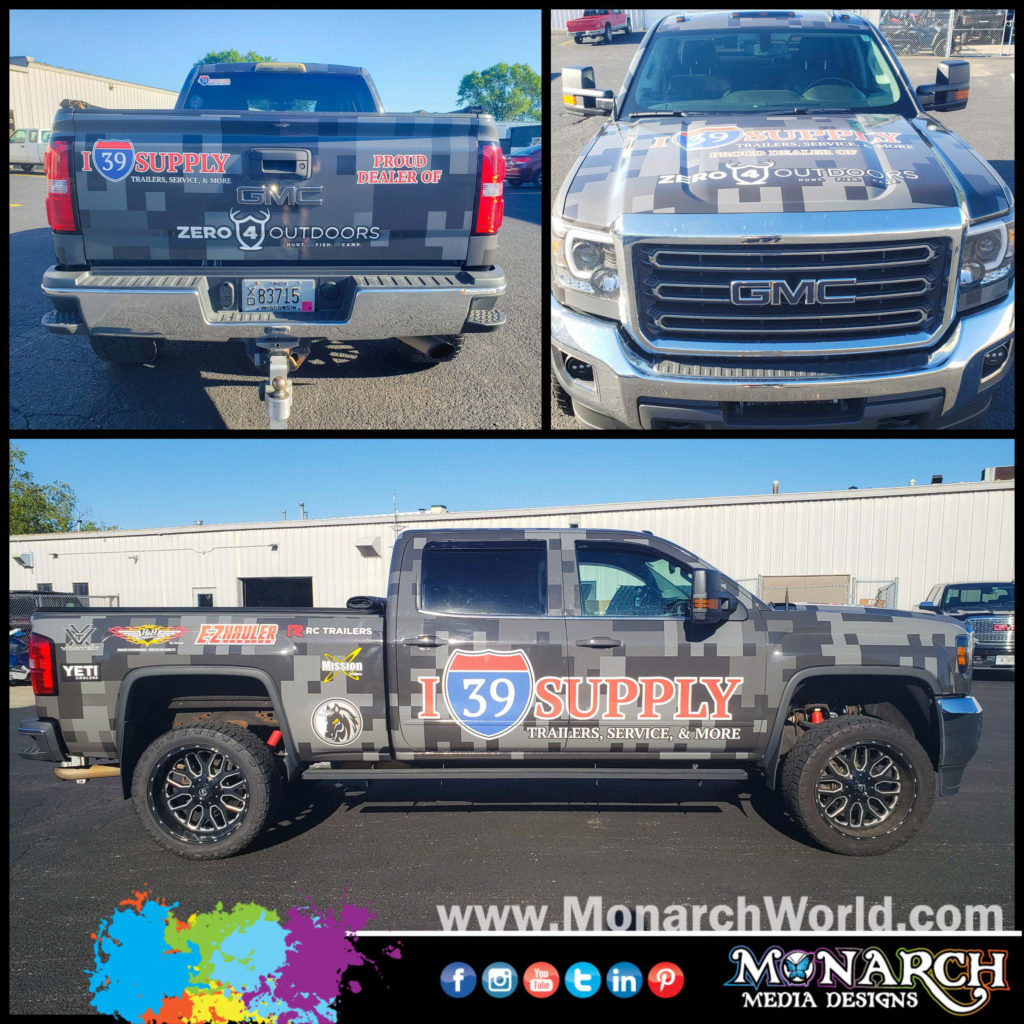 I Truck Wrap Collage