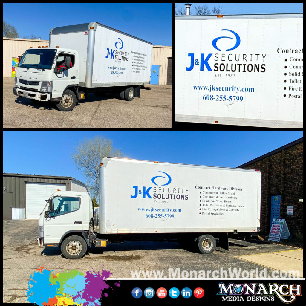 Jk Security Box Truck Collage