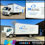 Jk Security Box Truck Collage