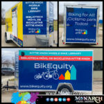 Bikequity Trailer Wrap Collage