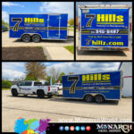 Hills Small Trailer Wrap Collage