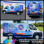 Just In Time Van Wrap Collage