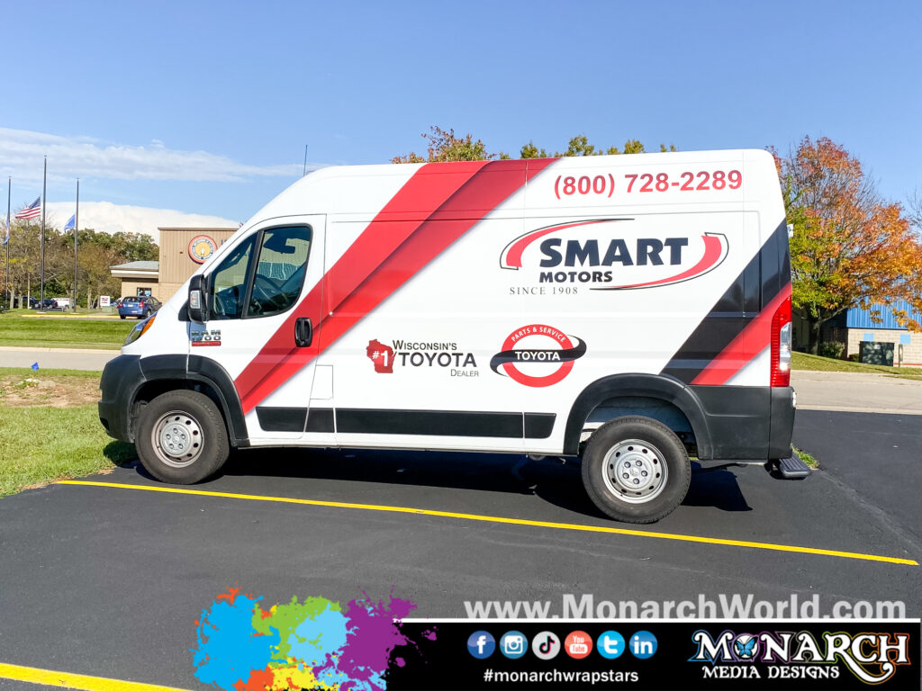 Smart Motors Van Wrap Gallery