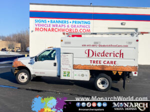 Diederich Tree Care Truck Graphics Gallery