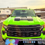 Heins Contracting Green Truck Full Wrap Gallery
