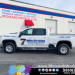 Hills White Truck Graphics Reflective Gallery