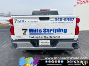 Hills White Truck Graphics Reflective Gallery