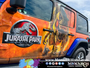 Jurassic Park Jeep Wrap Madison Wisconsin Gallery