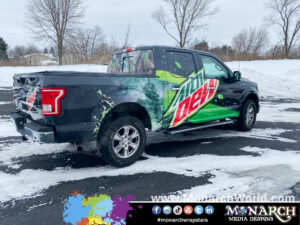 Pepsi Mt Dew Promo Truck Wrap Gallery