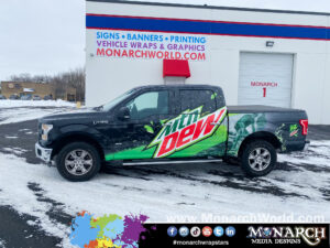 Pepsi Mt Dew Promo Truck Wrap Gallery