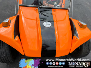Randy Orange Car Black Stripe Gallery