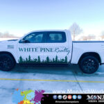 White Pine Realty Truck Graphics Madison Wi Gallery