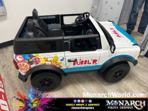 Bubblr Mini Jeep Wrap Monarch Madison Gallery