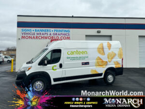 Canteen Van Graphics Install Monarch Madison Gallery