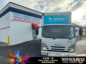 Habitat Restore Box Truck Wrap Monarch Madison Gallery