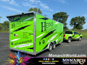 Heins Green Trailer Wrap Monarch Madison Gallery