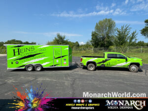 Heins Green Trailer Wrap Monarch Madison Gallery