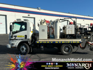 Hills Striping Truck Reflective Graphics Monarch Madison Gallery