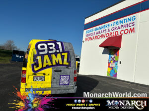 Jamz Radio Van Full Wrap Monarch Madison Gallery