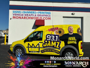 Jamz Radio Van Full Wrap Monarch Madison Gallery