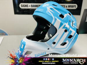 Madison Capitols Hockey Goalie Helmet Mask Wrap Monarch Madison Gallery