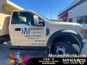 Midwest Decorative Stone Truck Vinyl Graphics Monarch Madison Gallery