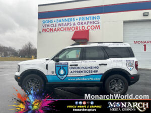 Plumbers Bronco Suv Graphics Wrap Monarch Madison Gallery