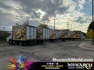 Re Golden Produce Truck Wraps Fleet Wraps Monarch Madison Gallery