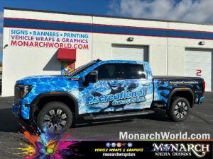 Recreational Concepts Full Truck Wrap With Reflective Graphics Monarch Madison Gallery