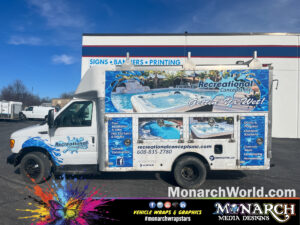 Recreational Concepts Service Box Truck Wrap Monarch Madison Gallery