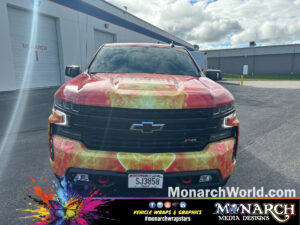 Servpro Full Truck Wrap Install Monarch Madison Gallery