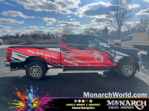 The Gardner Co Partial Truck Wrap Monarch Madison Gallery