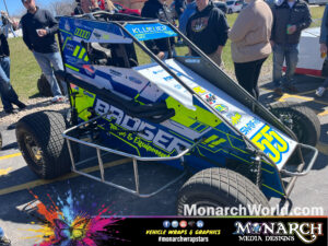 Todd Kluever Race Car Midget Wrap Graphics Monarch Madison Gallery