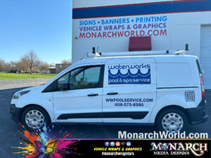 Waterworks Van Vinyl Graphics Monarch Madison Gallery