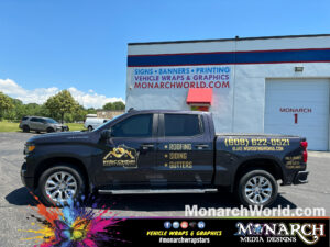 Wisconsin Quality Roofing Truck Graphics Monarch Madison Gallery