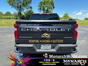 Wisconsin Quality Roofing Truck Graphics Monarch Madison Gallery